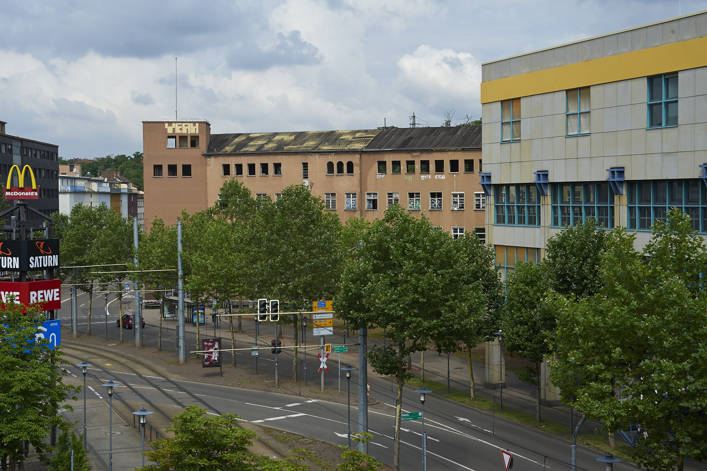 »Alte Post« Saarbrücken: Fotos, baubegleitend