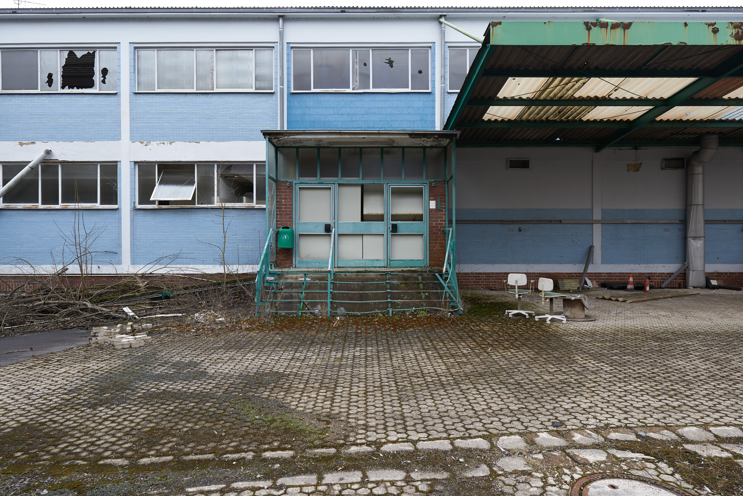 Fotografische Dokumentation des ehemaligen »Höll«-Werksgeländes in Illingen (Saar), Illingen, Saarland — Perspektive 3
