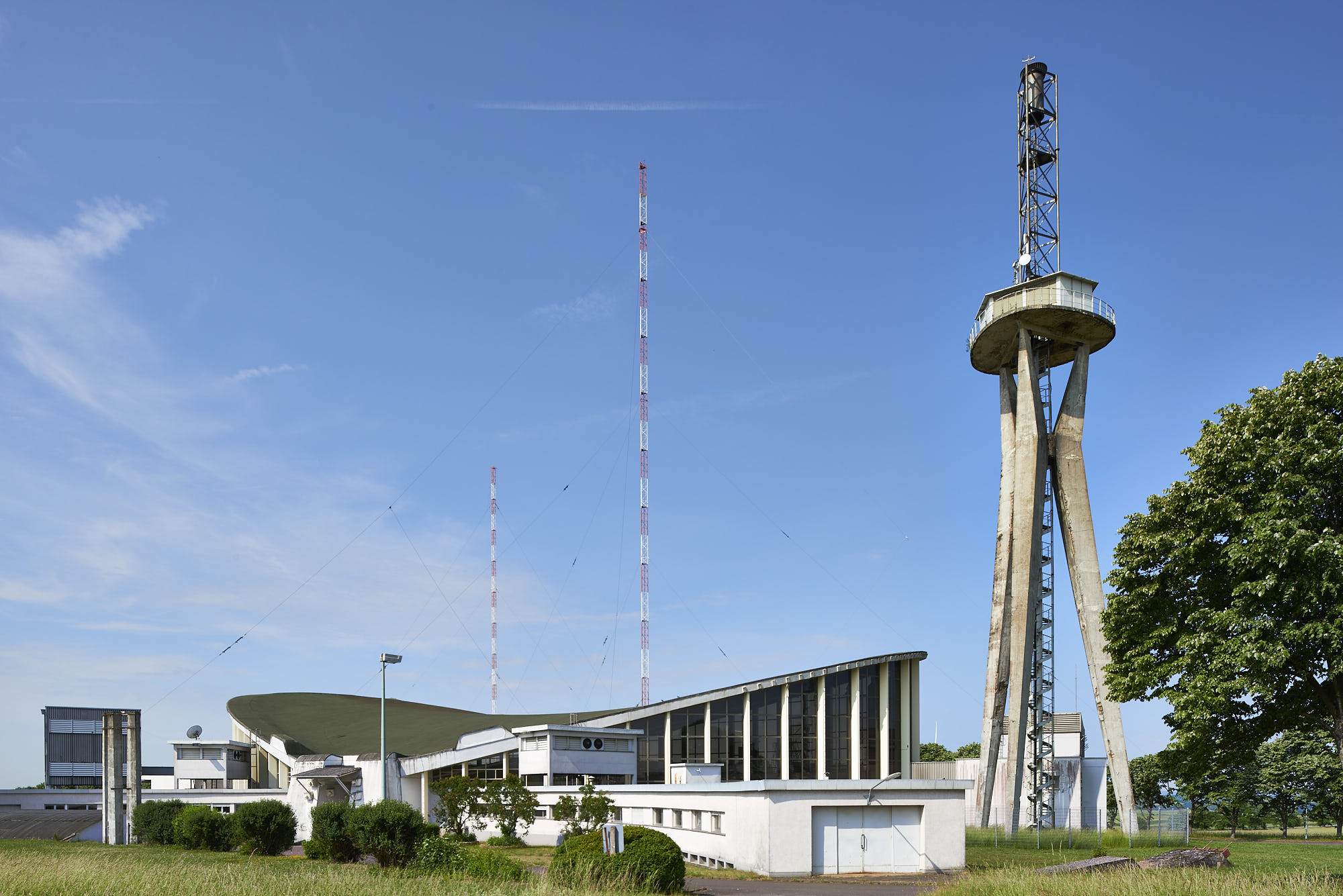 Noch einmal: ehemalige Sendeanlage von »Europe 1« in Felsberg-Berus