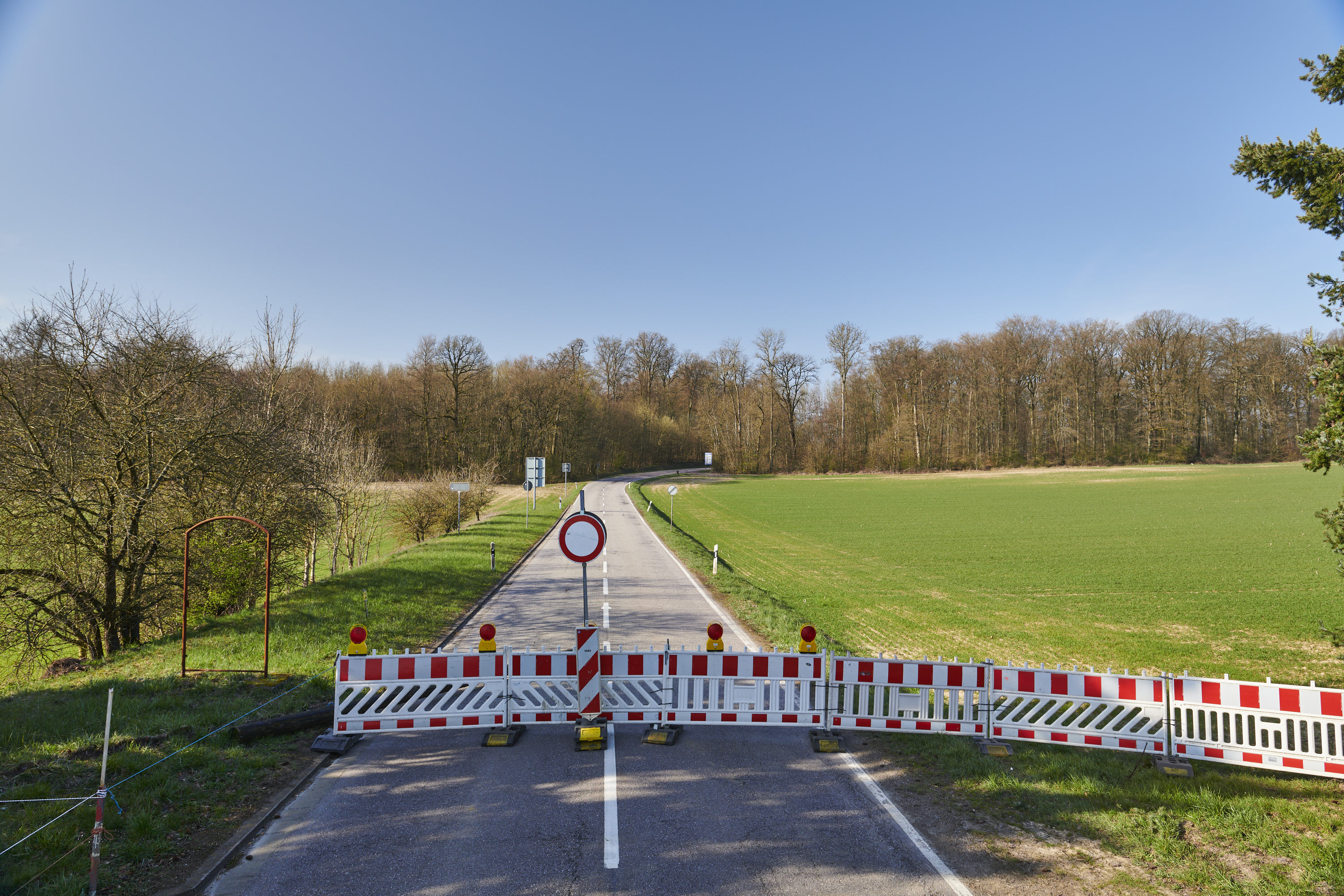 Immer noch: Grenzübergange in Corona-Zeiten..., Saarland, Lothringen, Luxemburg — Ansicht 112