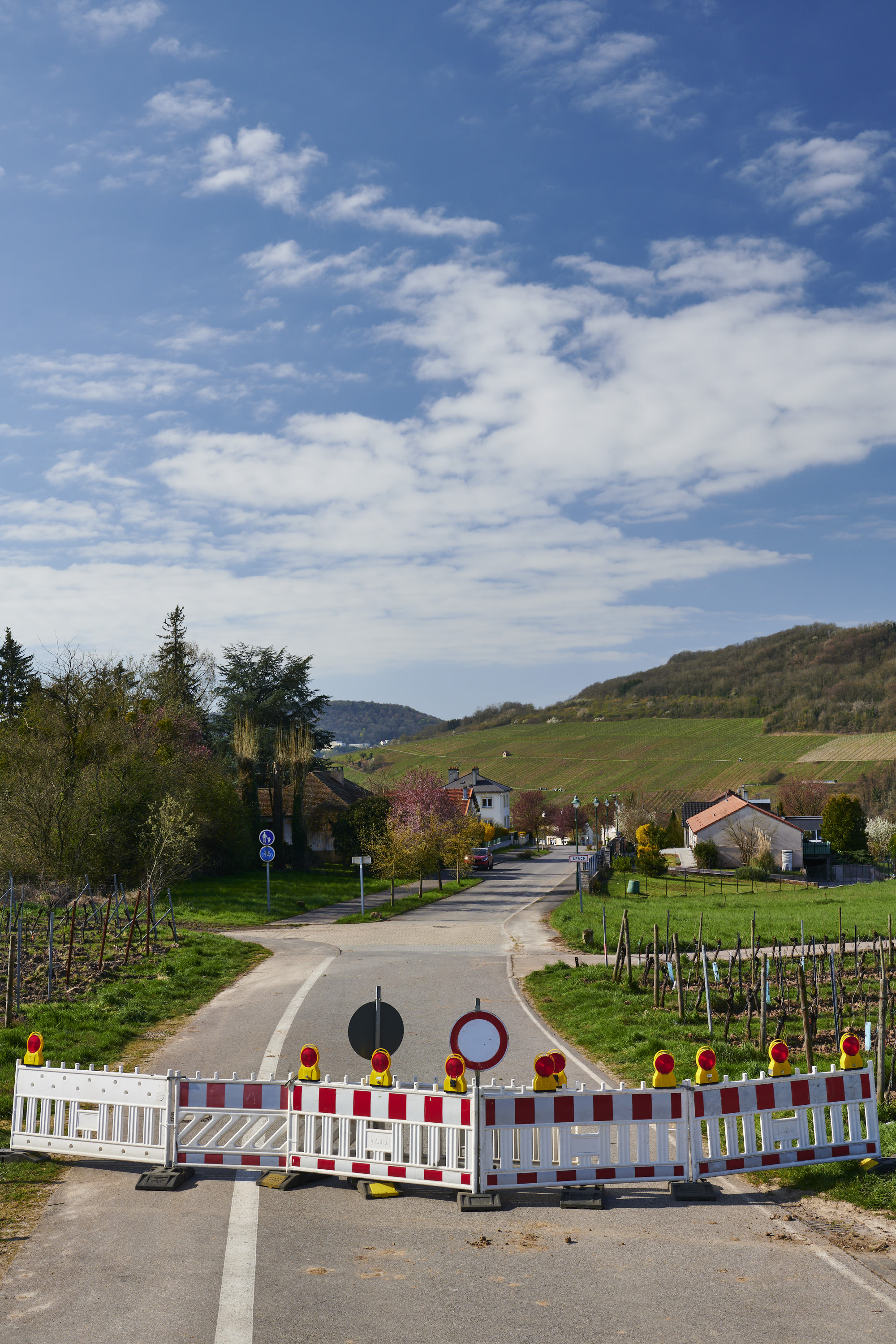 Immer noch: Grenzübergange in Corona-Zeiten..., Saarland, Lothringen, Luxemburg — Perspektive 118