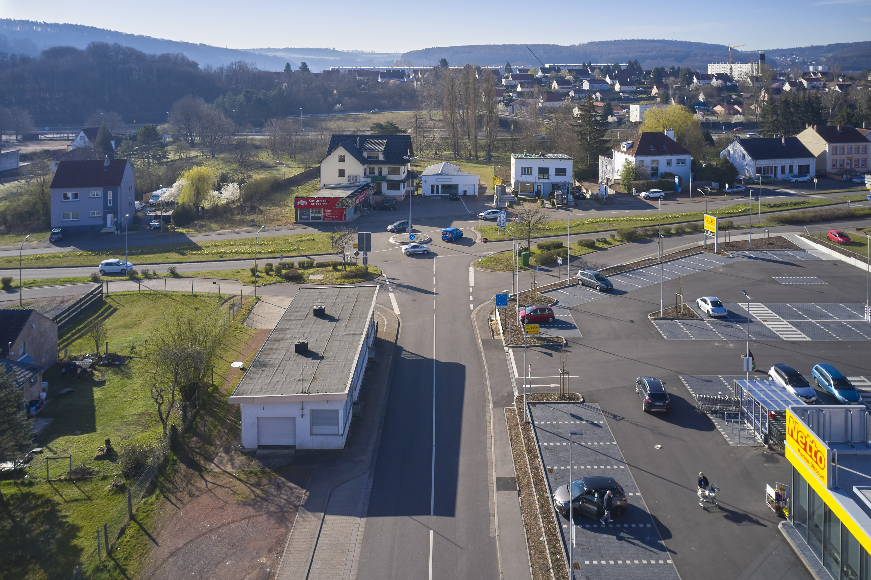 Immer noch: Grenzübergange in Corona-Zeiten..., Saarland, Lothringen, Luxemburg — Aufnahme 79