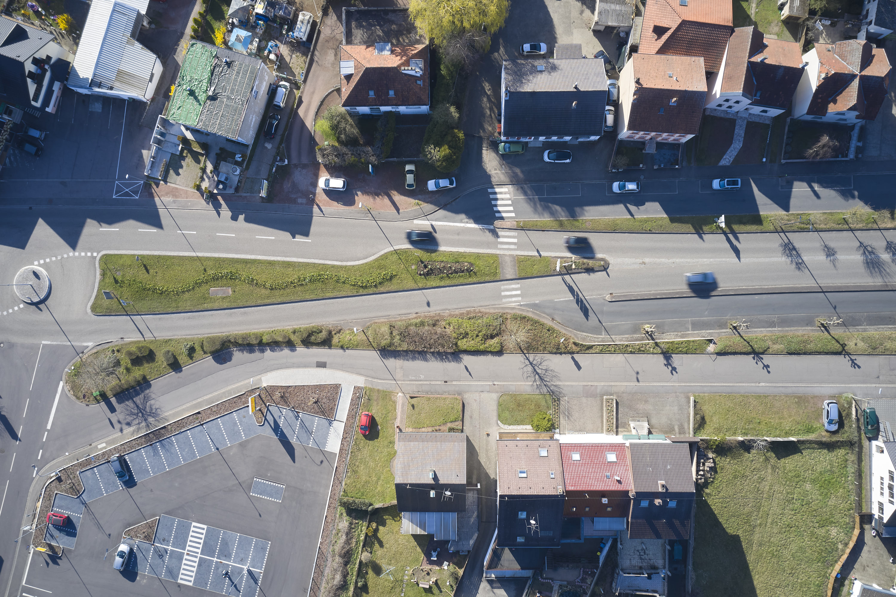 Immer noch: Grenzübergange in Corona-Zeiten..., Saarland, Lothringen, Luxemburg — Perspektive 78
