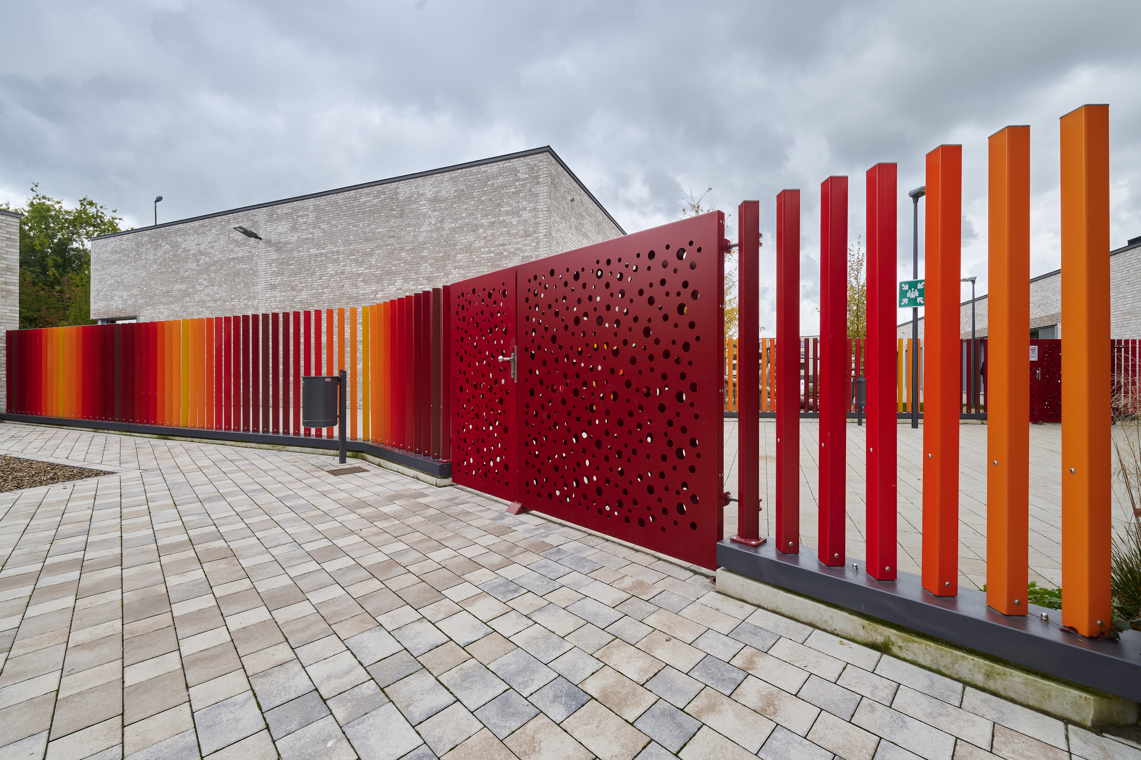 Fotografien Schulkomplex mit Kita und Retentionspark Wobrécken, Esch an der Alzette, Esch-sur-Alzette — Detail 6